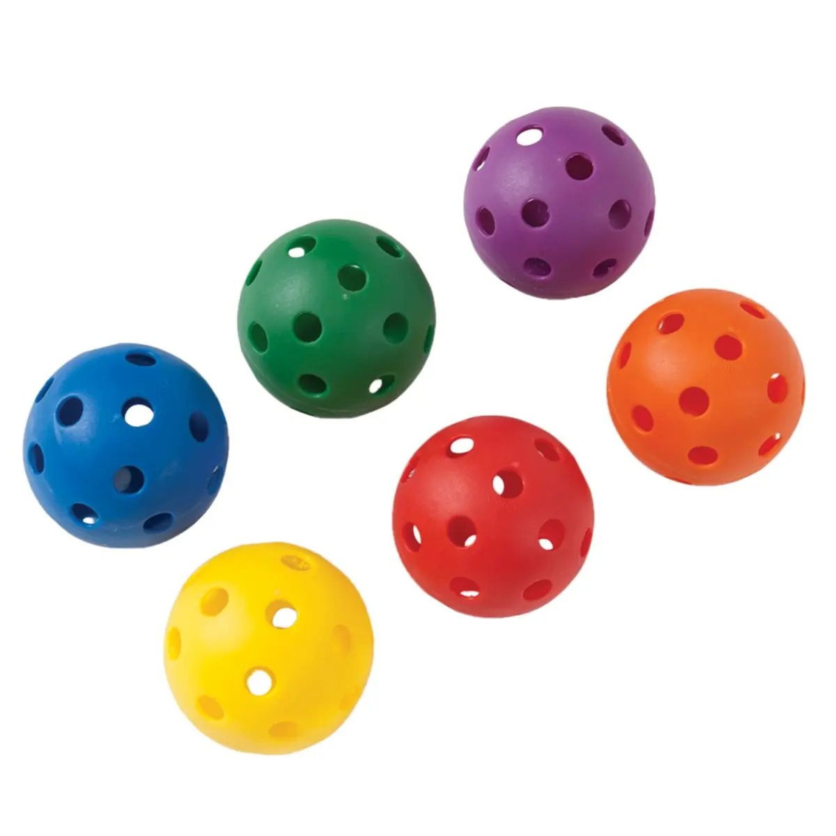 All'ingrosso personalizzato di alta qualità e durevole colorato indoor outdoor 26 40 fori pickleball balls