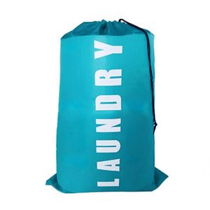 Oem Extra Large Printed Rip-stop Travel Dirty Clothes <b>Machine</b> Washable Nylon Laundry Bag With Drawstring - Product Image 4