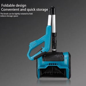 Véhicule de déneigement électrique sans balais industriel haute performance pour l'hiver, souffleuse à neige rechargeable sans fil avec batterie au lithium 21V - Product Image 3