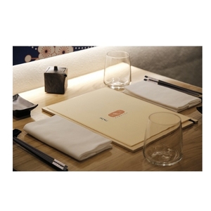 Set di 10 bacchette riutilizzabili per sushi, nere con punta dorata, antiscivolo, in stile giapponese, per mangiare e come regalo - Product Image 5