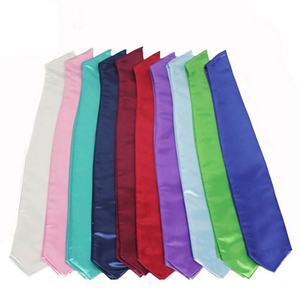 Logotipo bordado personalizado Banda de graduación Logotipo de impresión personalizada Estola de graduación Directo de fábrica - Product Image 4