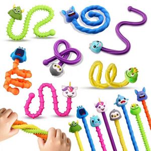 25CM Fingertip Toys Sensory Sticks Autism Textures Soothing Stress Reliefanxiety Relief Christmas <b>Gifts</b> Children's Toys - Product Image 4