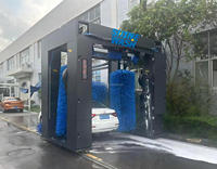 Système de lavage de voitures automatique intelligent à 360° avec portique de lavage personnalisé de 2,8 m de hauteur et système de recyclage de l'eau