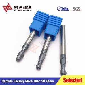 Fresa de doble filo CNC para trabajar la madera, fresa esférica, brocas de router esféricas - Product Image 4