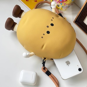 Best-selling Cute Vegetable-themed Silicone Gel Coin Purse Phone Case Printless Trendy <b>Storage</b> <b>Bag</b> Crossbody <b>Bag</b> Adorable - Product Image 4