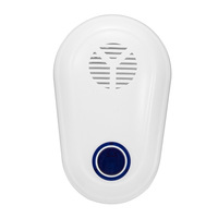 Répulsif anti-moustiques ultrasonique écologique silencieux à brancher pour usage intérieur, cible les moustiques, les mouches, les mites, couverture de 20 à 50 m, facile à utiliser