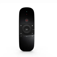 Vente en Gros OEM ODM W1 Souris à Air Clavier 2.4G Télécommande d'Apprentissage pour TV PC