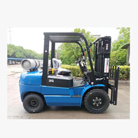 Chariot élévateur à fourche EVERLIFT HELI FG20T FG25T FG30T GPL Essence Double Carburant 2 Tonnes 2,5 Tonnes 3 Tonnes 3,5 Tonnes Triplex Contrepoids CE