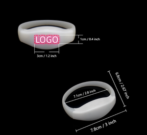 Hot bán Wedding party trang trí tùy chỉnh RGB Silicone Vòng đeo tay với điều khiển từ xa của nhà máy mạnh mẽ tùy chọn - Product Image 5