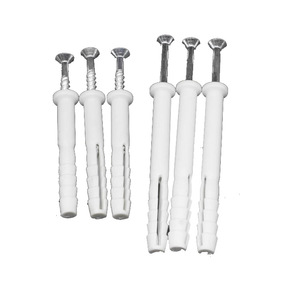 Tornillos de expansión M8 de 60 mm con manguito de plástico, tornillo autorroscante para muebles de madera, perno de cabeza alomada con fenda cruzada - Product Image 4