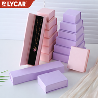 Boîte cadeau rigide de luxe LYCAR avec logo estampé or, fermeture magnétique, style livre, emballage personnalisé à rabat pour produits de beauté, bijoux, bougies, portefeuilles
