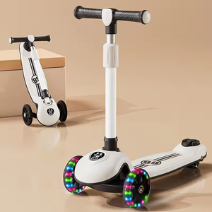 Monopatín Plegable de 3 Ruedas para Niños con Ruedas de PU con Luces para Niños Pequeños - Product Image 3