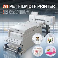 Imprimante DTF 60cm Nouvelle Taille A1 A2 A3 Machine d'impression DTF Machine d'impression DTF pour transfert thermique sur T-shirt