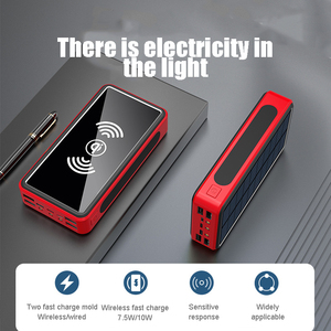 Cargador solar portátil de 20000mAh 30000mAh <span class=keywords><strong>para</strong></span> banco de energía celular Banco de energía solar de carga inalámbrica - Product Image 5