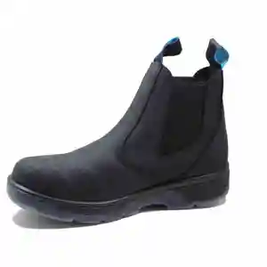 安全カスタムのためのスタイリッシュなスリッポンチェルシー頑丈な耐寒性メンズ安全靴
