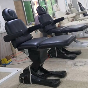 Sillón de Masaje Eléctrico Reclinable de Cuero PU Rojo de Primera Calidad Kisen para Salón de Belleza, Cama de Spa para Extensiones de Pestañas - Product Image 6
