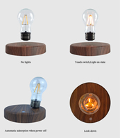 HCNT Precio de fábrica Control táctil Lámpara flotante Bombilla de luz de levitación magnética