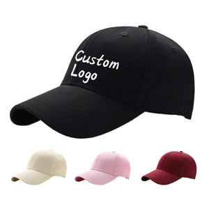 Customizable Sporty Unisex Cotton Embroidered Sports Caps 6-Panel <b>Hat</b> with Leaf Pattern - Product Image 1