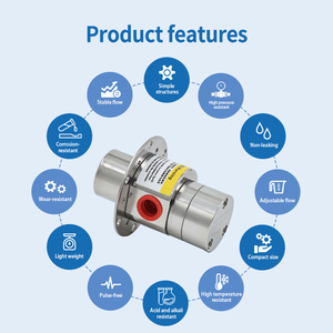 ปั๊มเกียร์แม่เหล็กความแม่นยำสูง <span class=keywords><strong>0</strong></span>.6 มล./รอบ สำหรับของเหลวความหนืดต่ำ เช่น <span class=keywords><strong>น้ำ</strong></span>และน้ำมัน - Product Image 3