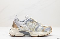Sneakers de sport pour hommes et femmes de haute qualité, en mesh effet cuir, décontractées, pour le sport en plein air, chaussures de tennis chrono