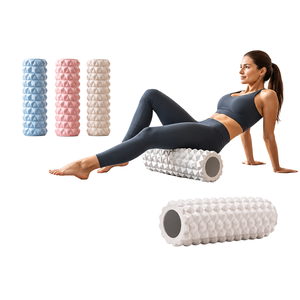 Rouleaux en mousse PVC solides, confortables, portables, écologiques, durables, de qualité supérieure, pour la gym, le fitness, le massage musculaire, le yoga et le Pilates - Product Image 1