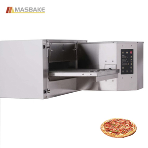 Forno per Pizza a Nastro Trasportatore Intelligente ed Efficiente da 10 Pollici, Attrezzatura da Cucina Commerciale per Ristoranti e Pizzerie - Product Image 1