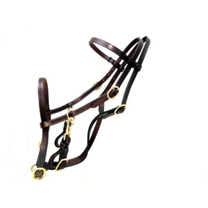 Biểu Tượng Tùy Chỉnh Thoải Mái Bền Hackamore Bridle Với Ưa Thích Khâu Lông Mày Ban Nhạc Ngựa Halter Và Ổn Định Cho Ngựa Cưỡi <span class=keywords><strong>Bit</strong></span> - Product Image 2