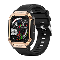 BT Appel Smartwatch Fitness Tracker Fitness Tracker Bracelet Montre Intelligente Assistant Vocal Fréquence Cardiaque/Sang Silicone