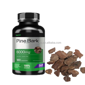 Extrait d'écorce de pin naturel Supplément Proanthocyanidines 1000mg Capsule d'écorce de pin en vrac - Product Image 2