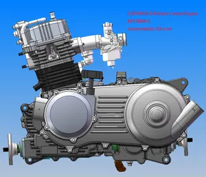 Kunray — moteur gy6 650 cc, montage sur moteur quad, 2 temps, 200cc