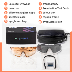 KAPVOE Vente en gros de lunettes de soleil de sport tendance pour hommes et femmes, lunettes de cyclisme, lunettes de <span class=keywords><strong>course</strong></span>, lunettes de pêche, lunettes de golf, lunettes de conduite - Product Image 6