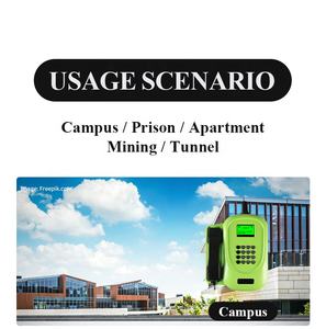 Studenti 4G VoLTE che chiamano la prigione della carta Sim della piattaforma di gestione della funzione scolastica utilizzando il telefono pubblico pubblico della carta RFID - Product Image 5