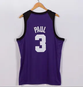 Camisetas de baloncesto Phoenix cosidas o prensadas en caliente 1 Devin Booker 3 Chris Paul 22 Ayton 35 Kevin Durant Camisas