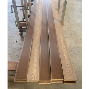 Sol de patio extérieur Carrelage de <span class=keywords><strong>terrasse</strong></span> de jardin étanche Carrelage de <span class=keywords><strong>terrasse</strong></span> en bois composite à emboîtement - Product Image 6