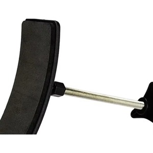 Iron Metal Bathroom Toilet Rack Storage Rack 2-Tier Shelf with Hook and Napink Holder - Product Image 5