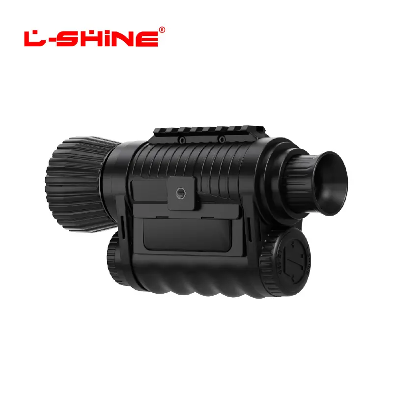 L-SHINE赤外線デジタルナイトビジョン単眼フルダーク500Mレンジハンティング単眼ナイトビジョンサーマルカメラ