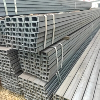 Acier en U laminé à chaud haute résistance ASTM A572 Gr.50 50x25x3mm-400x100x12mm pour structure lourde de pont