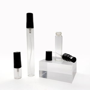 Xách tay bơm lại mini 2ml 5ml 10ml Rỗng hương thơm lọ thử nghiệm Atomizer chai nước hoa thủy tinh - Product Image 1