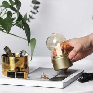 <b>LED</b> Bulb Classical Blowing Desk Lamp Decoration <b>Light</b> Retro USB Rechargeable Night <b>Light</b> Desk Table <b>LED</b> Lamp Decor <b>Lights</b> - Product Image 5