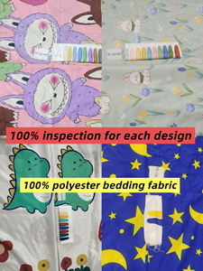 Tissu de literie en polyester imprimé, tissu en <span class=keywords><strong>microfibre</strong></span> pour textile de maison - Product Image 2