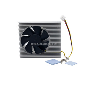 JMY Banana <span class=keywords><strong>Pi</strong></span> R3 Heat Sink dengan Kipas Pendingin Aluminium untuk Papan Pengembangan BPI-R3 - Product Image 1