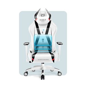 <span class=keywords><strong>Chaise</strong></span> <span class=keywords><strong>DIABLO</strong></span> Support lombaire ergonomique avec appui-tête Confortable Racing 3D Main courante Meubles de salle de jeux <span class=keywords><strong>Chaise</strong></span> de jeu d'ordinateur - Product Image 1