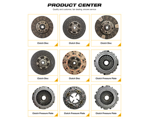 <strong>Clutch</strong> Pressure Plate For Duty Truck OE DZ93189160306 Truck <strong>Clutch</strong> Cover Truck Parts <strong>Clutch</strong> Driven Disc Assembly - Product Image 5