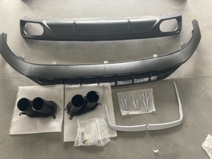Kits de carrosserie AD <span class=keywords><strong>Q8</strong></span> <span class=keywords><strong>S</strong></span>-<span class=keywords><strong>line</strong></span> ABT pour <span class=keywords><strong>Q8</strong></span> ABT diffuseur de lèvre avant canard embouts de silencieux ailettes de lèvre arrière pour pièces automobiles <span class=keywords><strong>Q8</strong></span> - Product Image 2