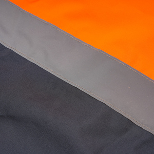 Anpassbares Logo Hochsichtbare Verkehrssicherheits-Reflektierende 100% Polyester 300D Oxford <span class=keywords><strong>Hi</strong></span>-<span class=keywords><strong>Vis</strong></span> ANSI Klasse 3 Wasserdichte Jacke - Product Image 6