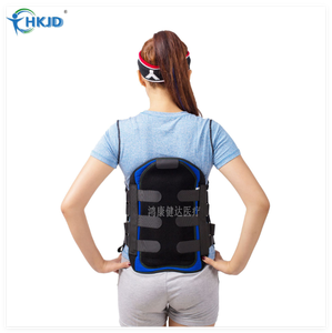 Orthèse lumbosacrée réglable HKJD approuvée CE FDA MDR, stabilisateur de colonne vertébrale robuste pour les fractures et les douleurs dorsales chroniques - Product Image 1