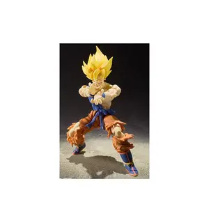 dragon SHF Awakening Goku PVC Super Saiyan anime movable super warrior Action Figure Model Toys Collection