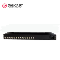 Dispositivo Receptor Profesional de IPTV de Alta Calidad, Gateway de 8 Canales FTA DVB-S2 a IP