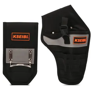 KSEIBI Tool Bag Tool Belt Combo Hammer Holder