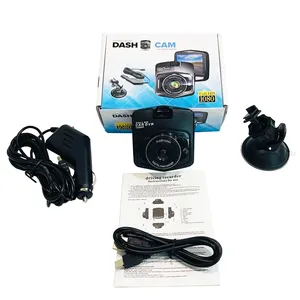 Hotest satmak Mini GT300 araba dvr'ı 2.2/2.4 inç tam 720/1080P otomatik Dashcam kaydedici g-sensor seçeneği kamera araç